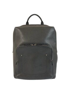 Louis Vuitton Taiga Grigori Ardoise Black Silver Backpack